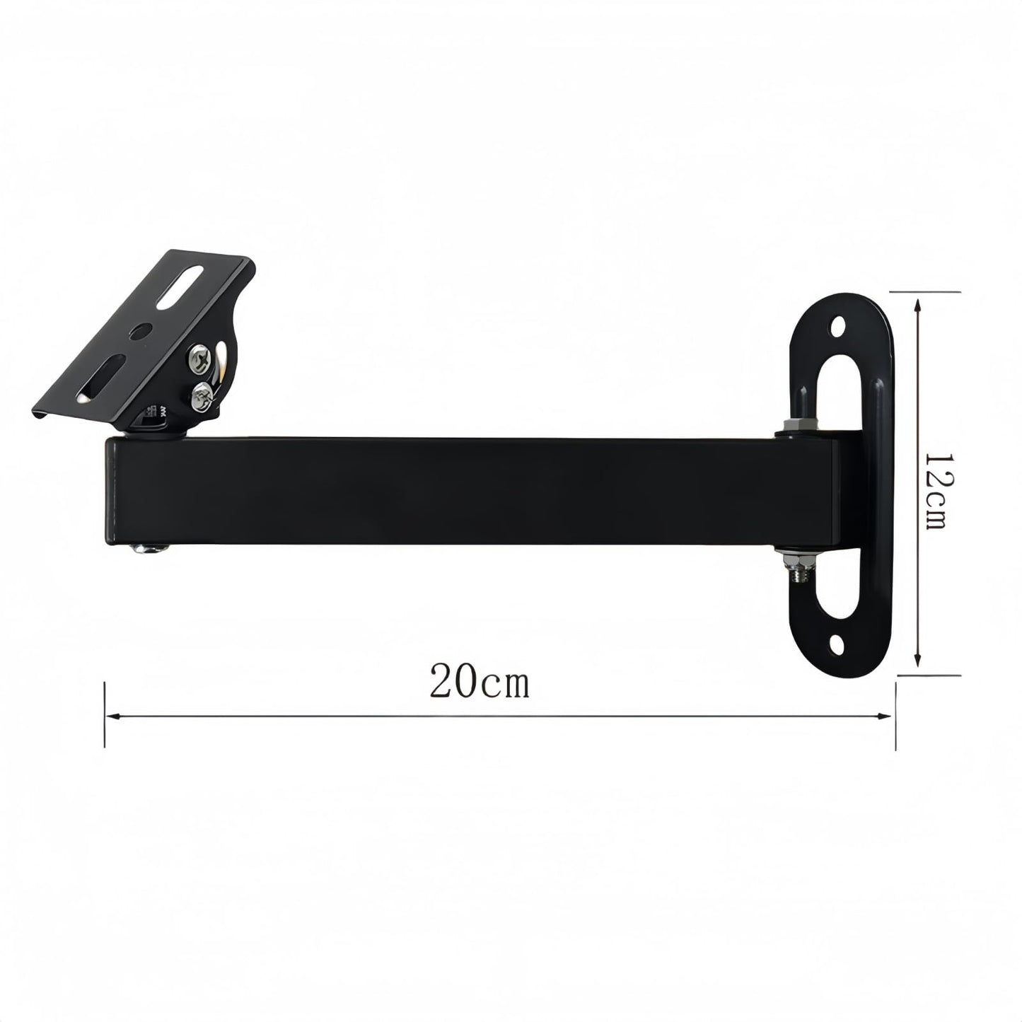 Long Arm Security Camera Bracket | 180° Rotatable Corner Mount | Universal Camera Holder | Metal Wall Mounting Bracket for CCTV Surveillance Cameras |