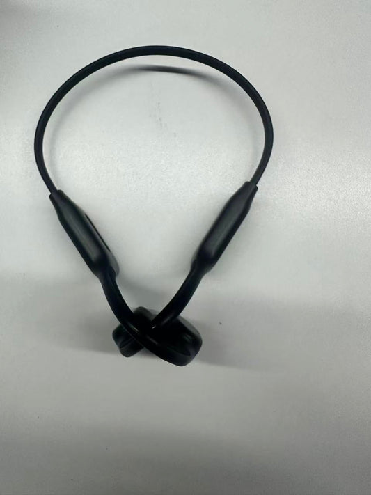 Tevese Swimming Headphones, Bone Conduction with Bluetooth 6.0, IPX8 Waterproof, 32G Memory & MP3 Player - Sports and Underwater Headphones (Black)