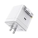 Basix by iOttie 65W GaN Wall Charger with Built-in Retractable USB-C Cable and Extra USB-C and USB-A Ports, Triple Device Fast Charging, Compact…