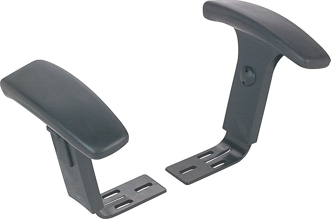 Alera Optional Height-Adjustable T-Arms ALEIN49AKA10B 2/pk