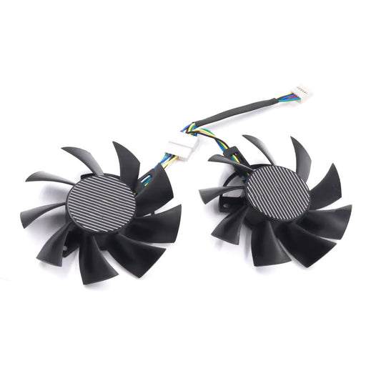 Rakstore FD8015U12S 75mm Graphics Card Cooling Fan Replacement for ASUS TUF GTX 1650 1650 Super GTX1660 1660 Super GTX 1660 Ti TUF Cooler Fan