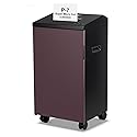 Wingwise P-7 High Security Professional Commercial Paper Shredder Heavy Duty(1 * 1.2mm), 5-Sheet Super Micro Cut, 11.9 Gallons Bin, 3.5m/min