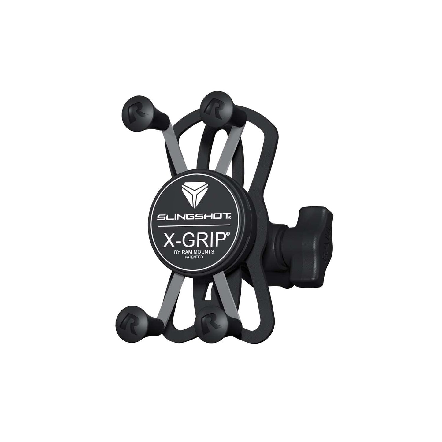 Polaris Slingshot RAM X-Grip Phone Mount, Black, Universal Smartphone Holder for Devives up to 3.25" Wide with Case, Dashboard Mount - OEM Part