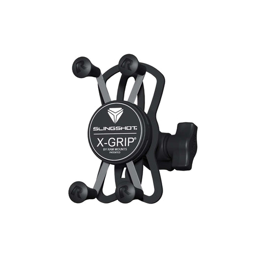 Polaris Slingshot RAM X-Grip Phone Mount, Black, Universal Smartphone Holder for Devives up to 3.25" Wide with Case, Dashboard Mount - OEM Part