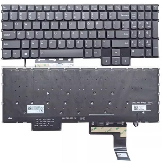 CWXKGL Replace Laptop Keyboard for Lenovo IdeaPad Gaming 3 15IAH7 82S9 US with backlit