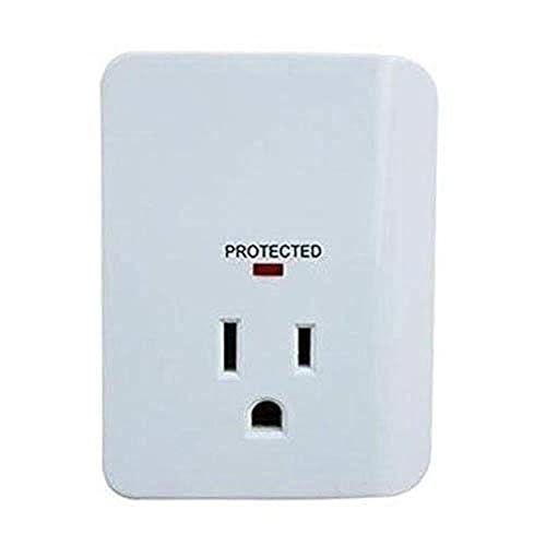 Master Electrician CT-042F Single Power Outlet Surge, White