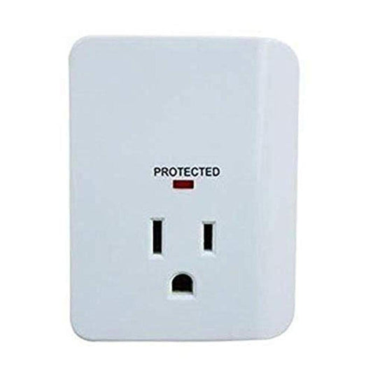 Master Electrician CT-042F Single Power Outlet Surge, White