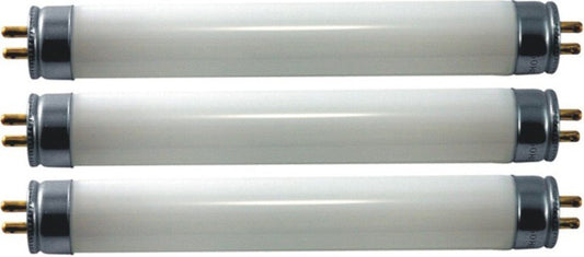 Eiko F4T5/D High Output Linear Fluorescent (3-Pack), 4 Watts, G5 Base, T-5 Bulb, 6.0"/152mm MOL, 0.63"/16mm MOD, 115 Approx Initial Lumens