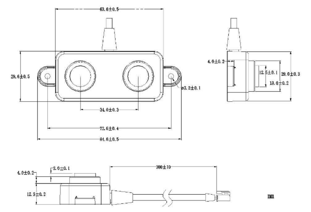 Taidacent Waterproof Ultra-Precision Ultrasonic Sensor Presence and Detection Parking Occupancy Sensor Vehicle Presence Detector Ultrasonic Range