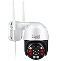 ENSTER 5G Security Camera Outdoor, 5MP PTZ WiFi Camera for Home Security Full Metal, Human Detection, Onvif RTSP Camera Auto Tracking, Color Night