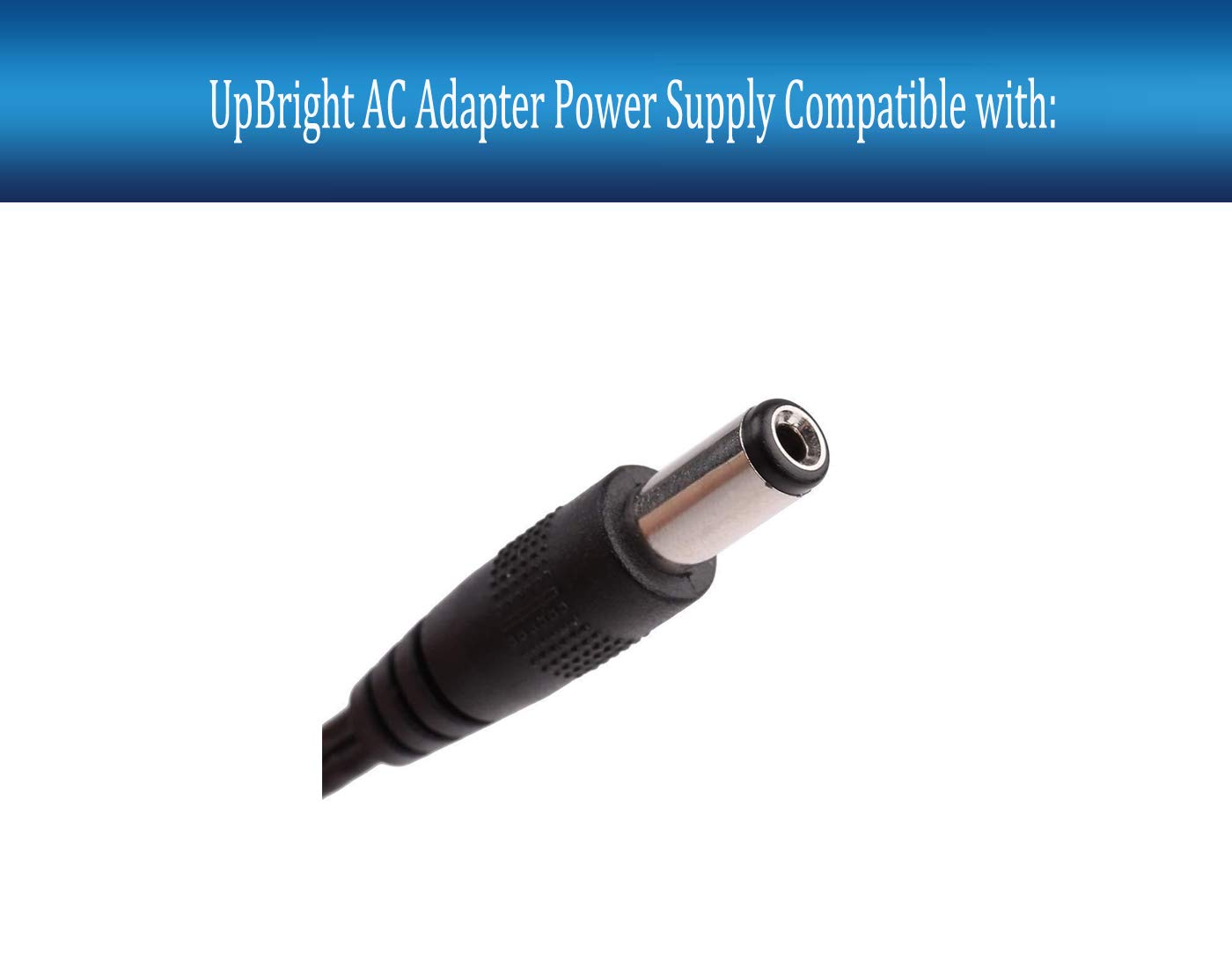 UpBright 9V AC/DC Adaptor Compatible with Model: CY48-0901500 CY480901500 Chen Yow ChenYow elliptical stationary bike Technics TESA1-090110d DC9V…