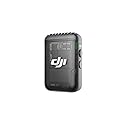 DJI Mic 2 Transmitter (Shadow Black), Wireless Microphone with Intelligent Noise Cancelling, 14-Hour Internal Recording, 6-Hour Battery, Magnetic
