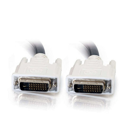 Legrand - C2G DVI-D to DVI-D Video Cable, Male to Male Dual Link Digital Video Cable, Black Computer Cable, 5 Meter (16.4 Foot) Monitor Cable, 1