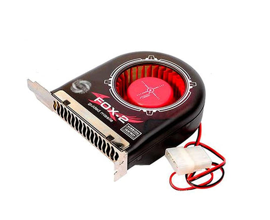 CCBBAA Fox-2 System Blower Computer Chassis Exhaust Cooling Fan PCI Slot Bit Fan Cooler Long Life Bearing Design High Air Flow