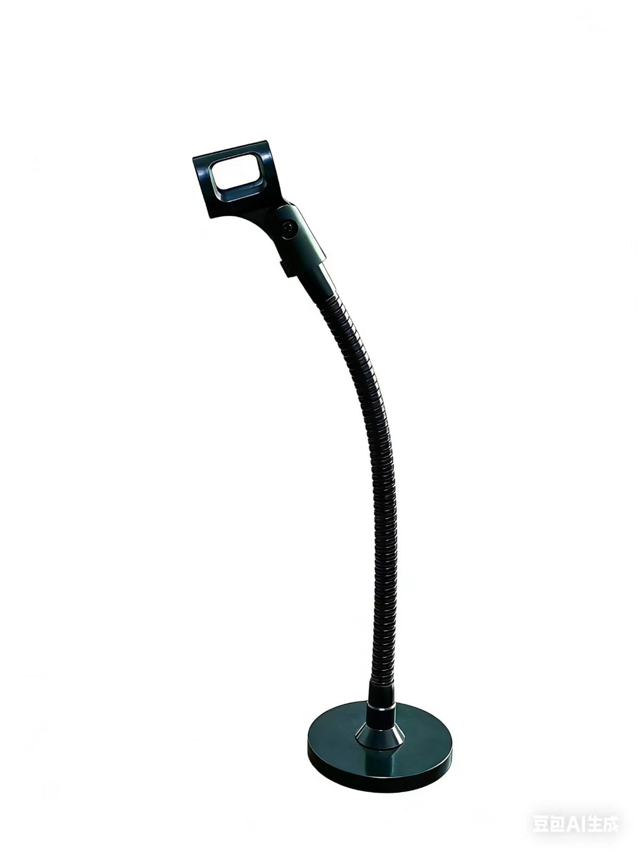 Gooseneck Microphone Stand for Podium, Adjustable 13 inch Flexible Goose neck Mic Holder Clip for Table Heavy Duty,Pulpit Mic Desktop Moun,Phone