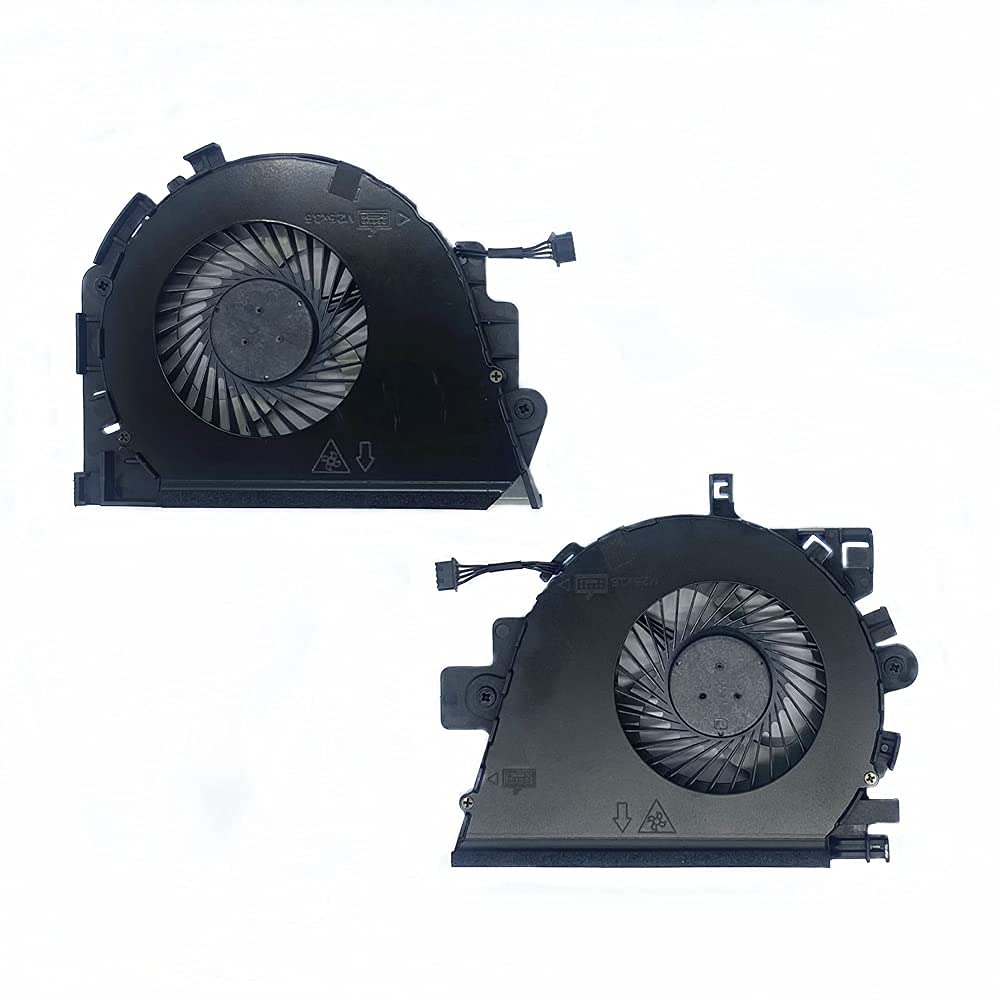 Landalanya Replacement New CPU & GPU Cooling Fan for HP Zbook 15-G3 Series Laptop 848251-001 848252-001 DC28000GVF0 DC28000GXF0 DC 5V 0.5A