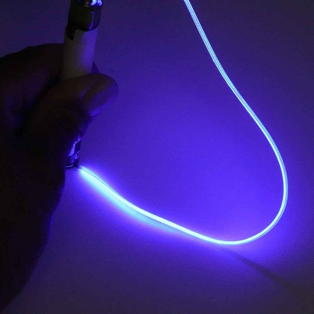 Kopida 3V Edison Bulb LED Filament Flexible Filament Cob Flexible Lamp Parts, 11.81 inch Edison Bulb DC3V Cob LED Filament Flexible Lamp Parts 2200k