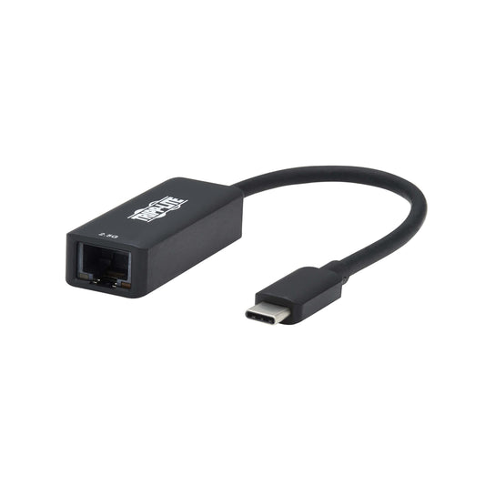 Tripp Lite USB-C to RJ45 Gigabit Ethernet Network Adapter Up to 2.5 Gigabits Per Second Network Speed - Windows, macOS, Chrome & Linux Widely