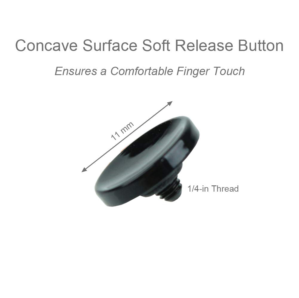 Foto&Tech Soft Shutter Release Button Compatible with Fuji Fujifilm X-T5 X-T4 X-T3 X-T30 X-T30 II X-T20 X-PRO3 X100V X100F X-E4 X-E3 RX1R II RX10 IV