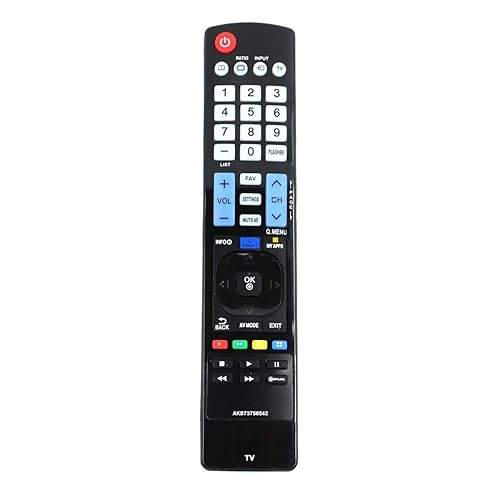 AKB73756542 Remote Compatible with LG TVs 39LN5700 39LN5700-UH 32LN5700 32LN570B 32LN5750 39LN5750 42LN5700 42LN5750 42LN5700-UH 47LN5600 47LN5700