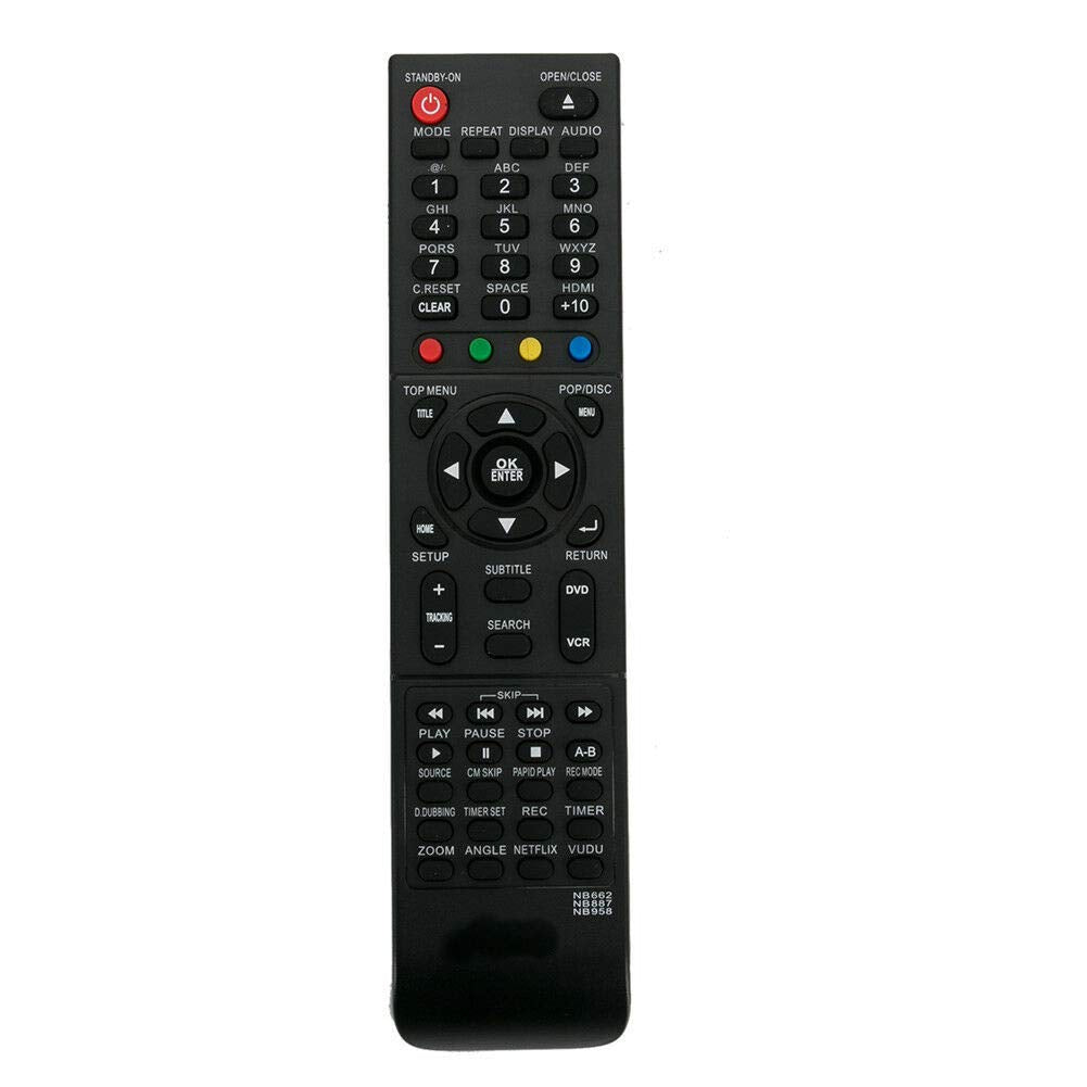 New NB662 NB887 NB958 Replace Remote Control for MAGNAVOX DV200MW8 MBP5210/F7 RZV427MG9
