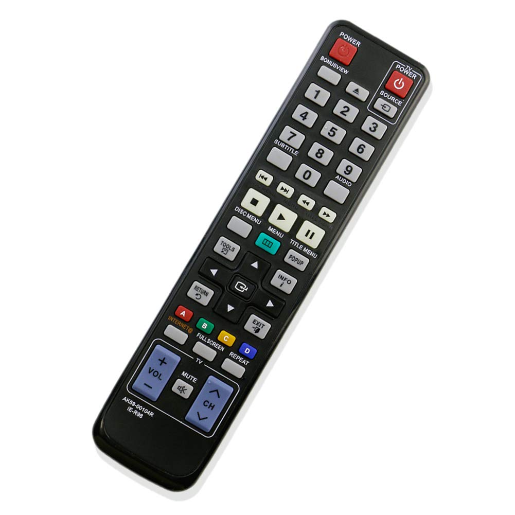New AK59-00104R Replaced Remote Control fit for Samsung DVD Blu-Ray Player BD- C5500 BD-C7500 BD-C6900 BD-C5300 BD-5500C BD-C5900 BD-C6500 BD-C5500