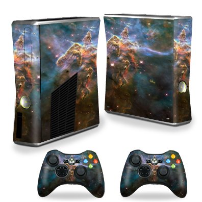 MightySkins Skin Compatible with X-Box 360 Xbox 360 S Console - Eagle Nebula | Protective, Durable, and Unique Vinyl Decal wrap Cover | Easy to Apply