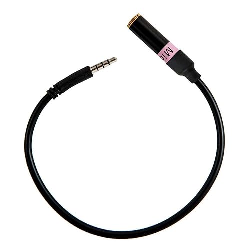 Headset Buddy External Dynamic Mic (with batteries) to iPhone Adapter (iPhone-Mic-Dynamic)