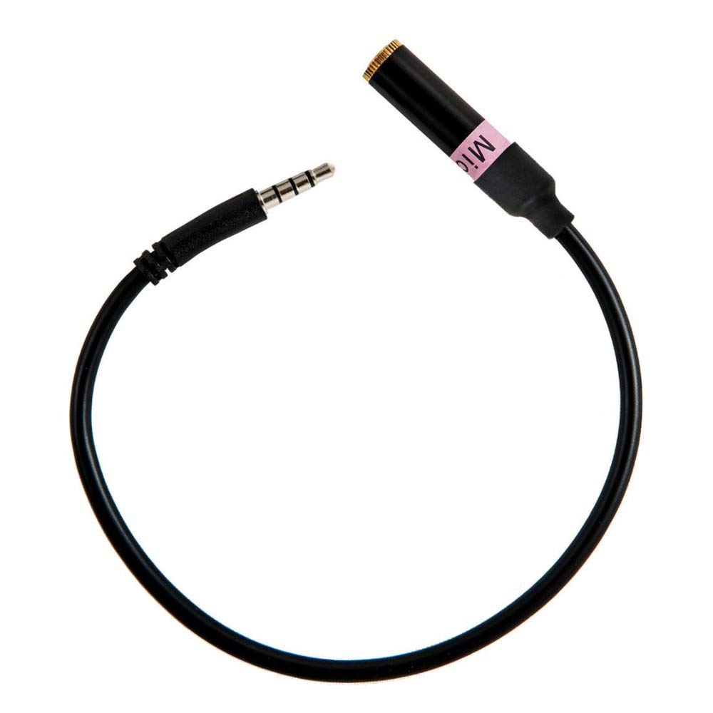 Headset Buddy External Dynamic Mic (with batteries) to iPhone Adapter (iPhone-Mic-Dynamic)