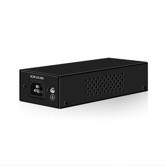 PoE Injector Up to 90w Power Supply, 2.5 Gigabit PoE Adapter for IP Cameras and VoIP Phones Network Distance Up to 328 ft. PoE Power Supply IEEE