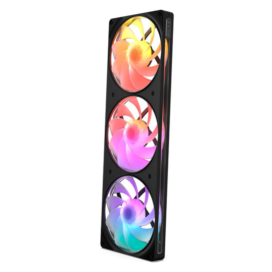 NZXT F420 RGB Reverse - 420mm Single-Frame Reverse Fan - Black