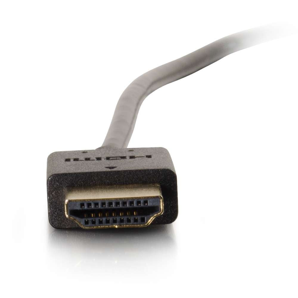 C2G HDMI Cable, 4K, High Speed HDMI Cable, 60Hz, 2 Feet (0.60 Meters), Black, Cables to Go 41362