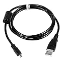 MaxLLTo® 5 FT Extra Long USB UC-E6 Battery Charger Data Replacement Cable Lead for Most Nikon Coolpix S Series Camera