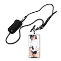 AH Phone Lanyard Crossbody with 2 Phone Tabs, Adjustable Anti Theft Phone Strap for All Phones, Metal Buckles, Skin-Friendly, Universal Cell Phone