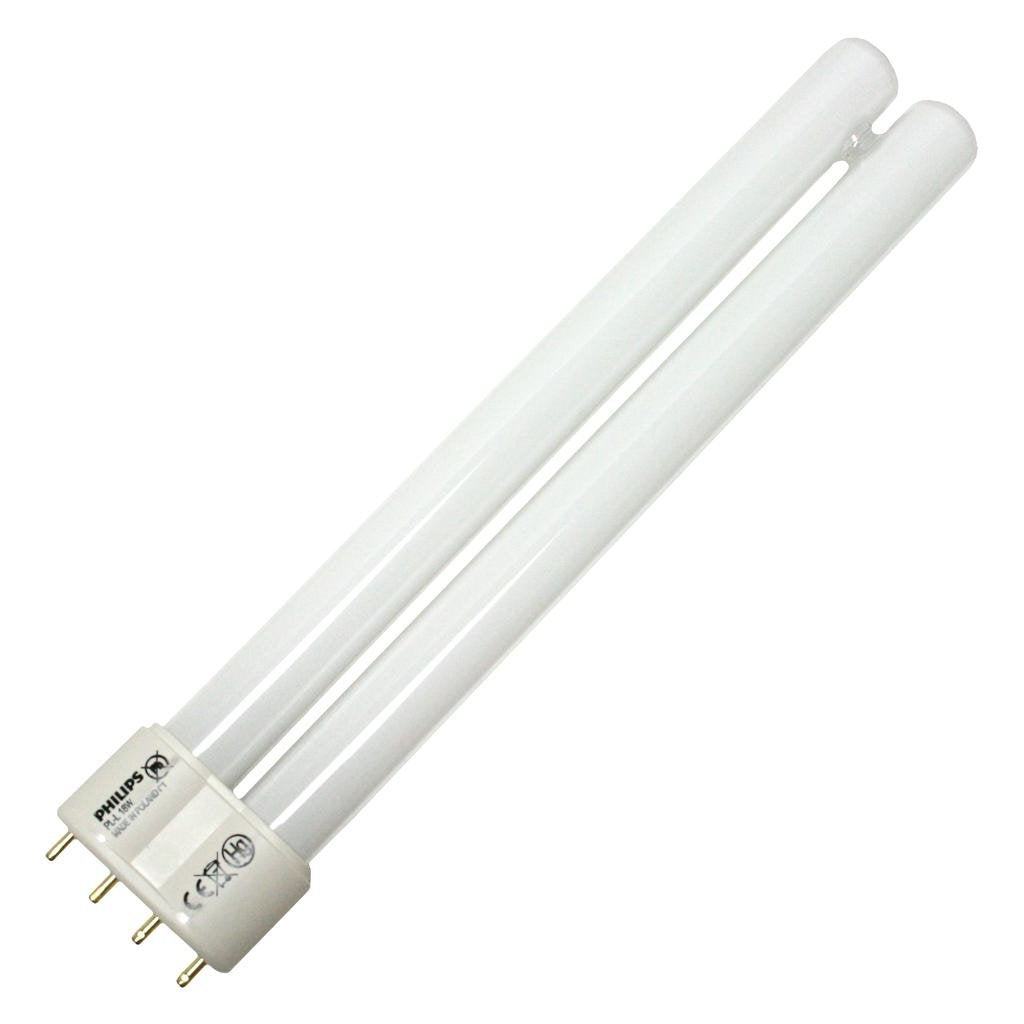 Philips 18W 4 Pin 2G11 Warm White Long Single Twin Tube CFL Bulb