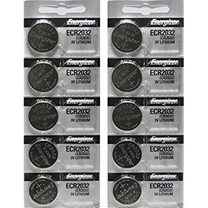 Energizer CR2032 3 Volt Lithium Coin Battery 10 Pack (2x5 Pack) In Original Packaging (2)