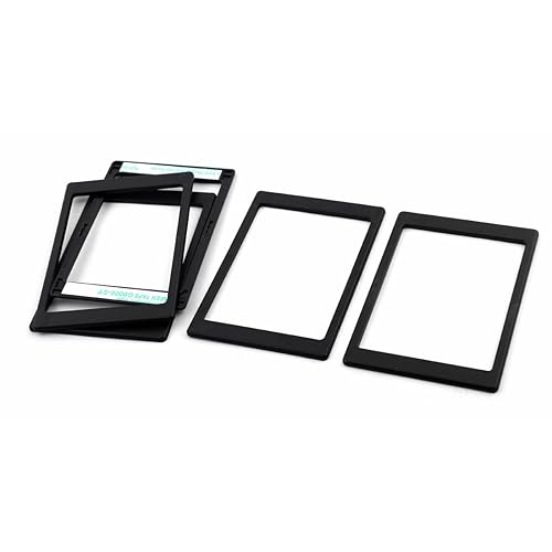 uxcell Plastic Laptop Computer 7mm to 9.5mm HDD SSD Hard Disk Drive Thickening Gasket Pad Frame 5pcs Black