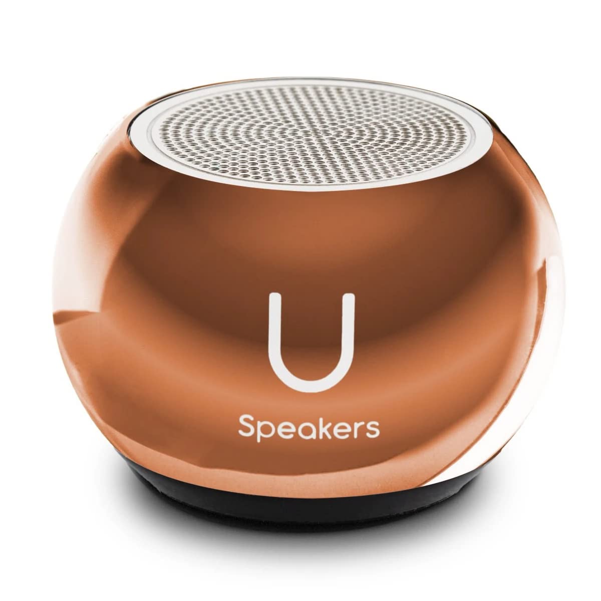U Speakers Mini Mirror Portable Wireless Bluetooth Speaker with Magnetic Base, Mic & Selfie Remote Control Active Lifestyle Travel Home Office Bundle
