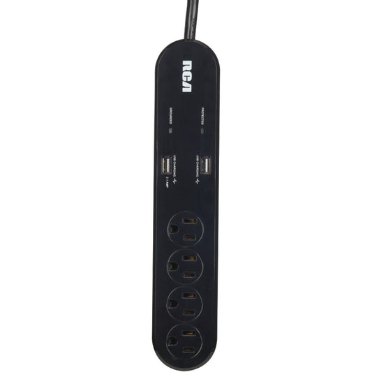 RCA PS42R 450 Joule 4 Outlet and 2 USB Outlet Surge Protector