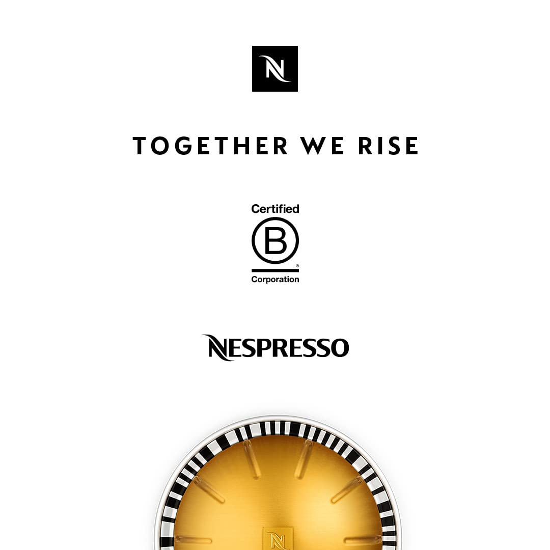 Nespresso Capsules Vertuo, Melozio, Medium Roast Coffee, 30-Count Coffee Pods, Brews 7.8oz.