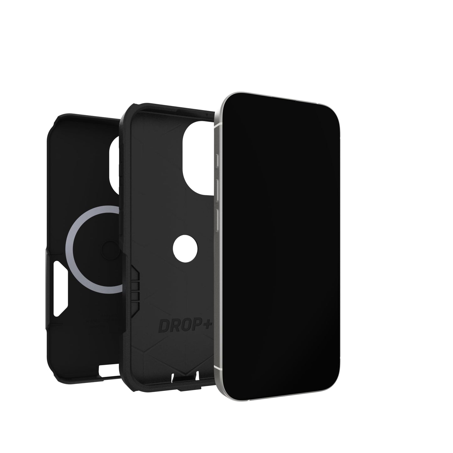 OtterBox iPhone 17 Commuter Series Case - Black - Thin & Protective iPhone Case, Dual-Layer, Impact Absorbing iPhone Case