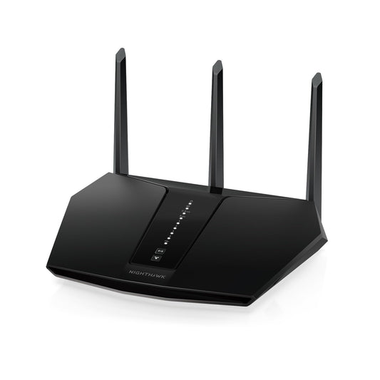 NETGEAR Nighthawk WiFi 6 Router (RAX30) - Security Features, 5-Stream Dual-Band Gigabit Router, AX2400 Wireless Speed (Up to 2.4 Gbps), Covers Up