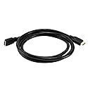 Monoprice Premium High Speed HDMI Cable - CL2, Male to Female Extension, 24AWG, 6 Feet, Black - Commercial Series