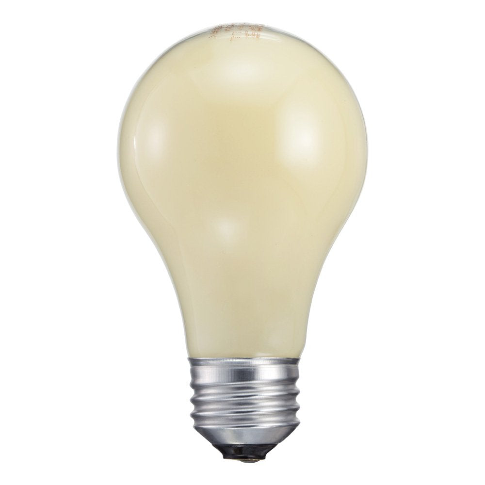 Philips LED Philips 415810 Bug-A-Way 60-Watt A19 Light Bulb, 2-Pack , Yellow