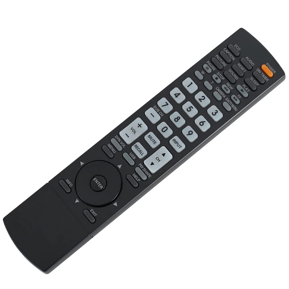 Replacement Remote Control for Sanyo GXEB GXEA TV DP46840 DP55441 DP40142 DP50710 DP52449 DP50749 DP50740 DP52440 LCD42E30FA DP32640 DP37840 DP42840