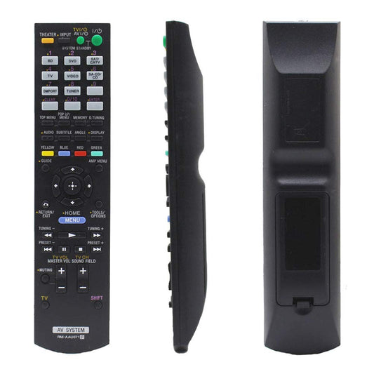 Replaced Remote Control Compatible for Sony STR-DH510 RMAAU071 148761111 STR-DH710 HTSS370HP Audio/Video AV Receiver Home Theater System