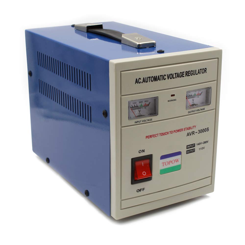 Heavy Duty 3000W Watt Step Down 220 to 110 Power Voltage Converter Transformer Stabilizer