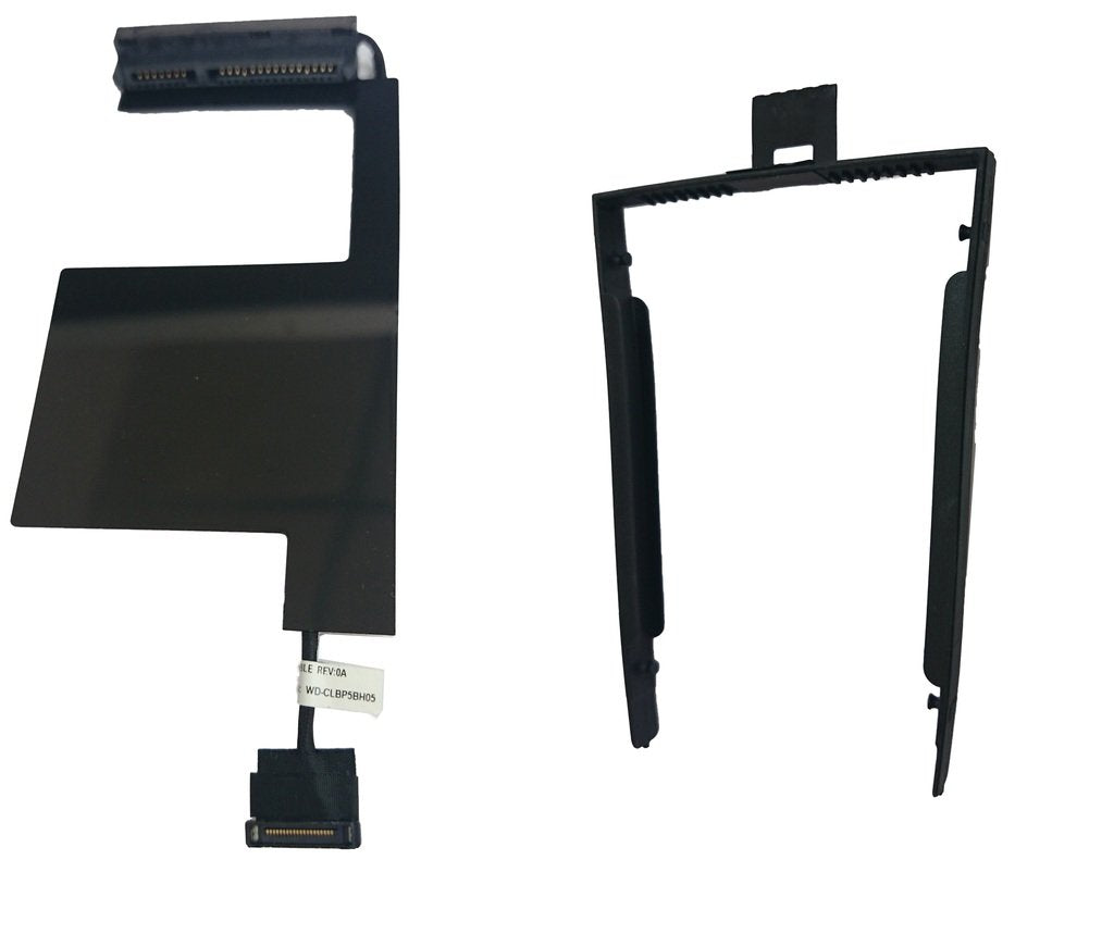 Hard Driver HDD Cable Connector + Caddy/Enclosure Bay For Lenovo ThinkPad P51 Secondary HDD Left Side (Lenovo Thinkpad Mobile Workstation Storage Kit)