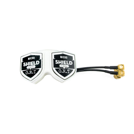 ORT Dual Shield Pro 5.8GHz Dual Patch Antenna - 0.75 - White