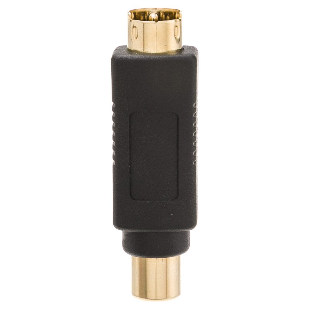 S Video Male / RCA Female, Bi-Directional Adaptor